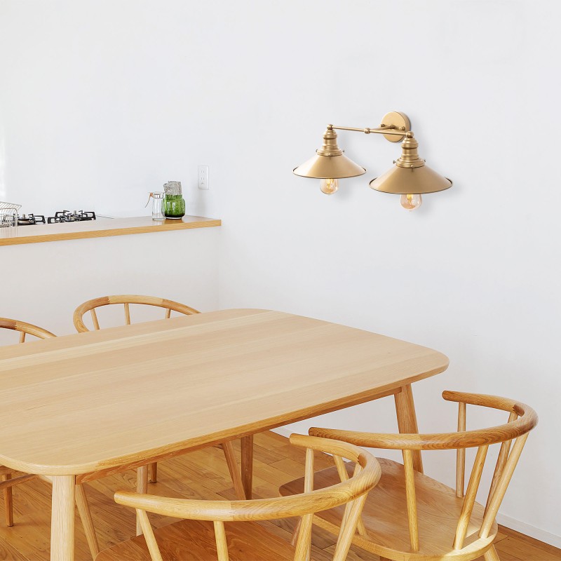 Wall Lamp Conical - 12191 Gold