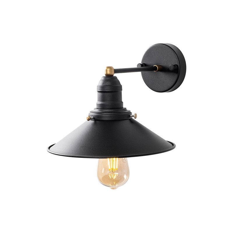Wall Lamp Conical - 12195 Black
Antique