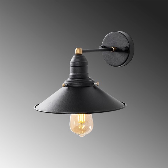 Wall Lamp Conical - 12195 Black
Antique Wall Lamp Conical - 12195 Black
Antique