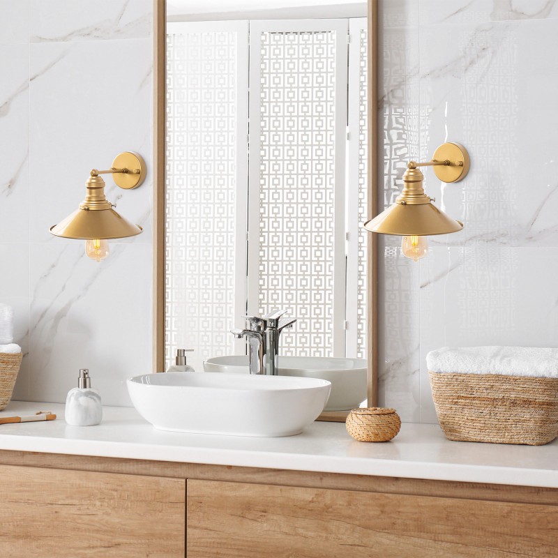 Wall Lamp Conical - 12196 Gold