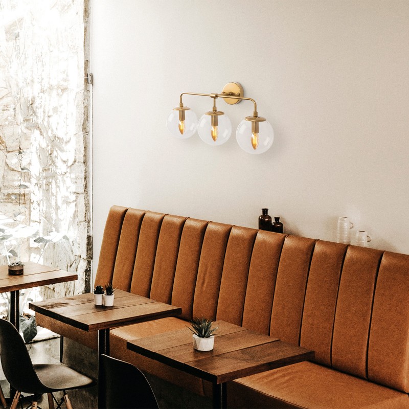 Wall Lamp Horn - 12206 Gold