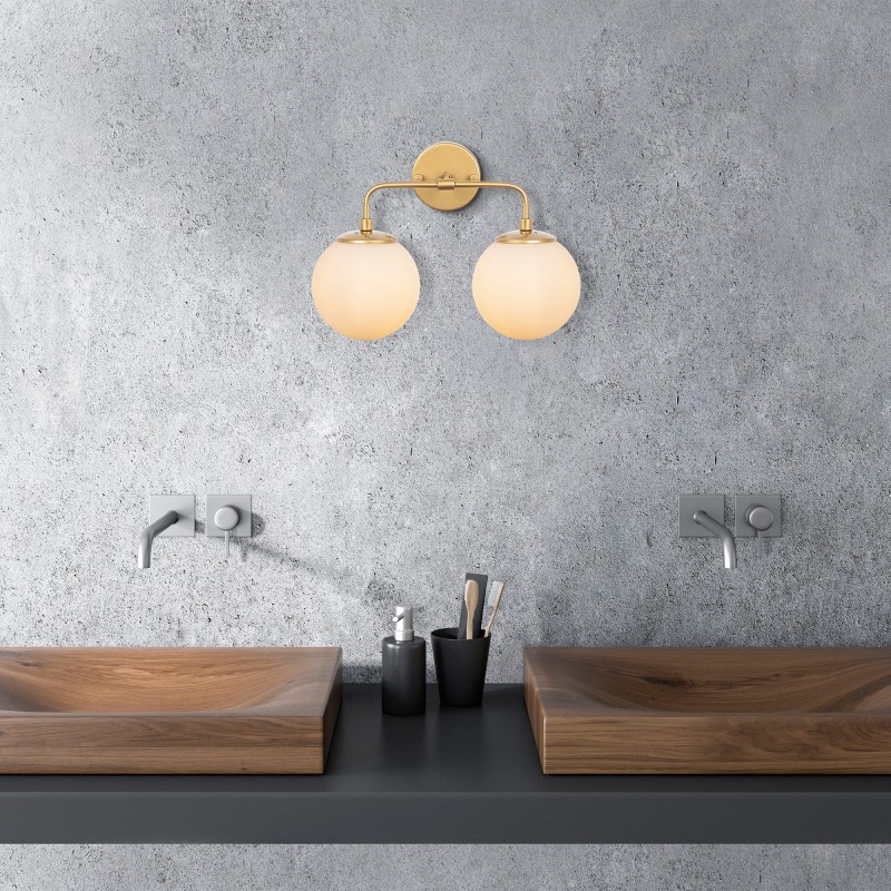 Wall Lamp Horn - 12210 Gold