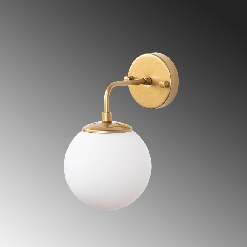 Opviq Wall Lamp Horn - 12215 Gold