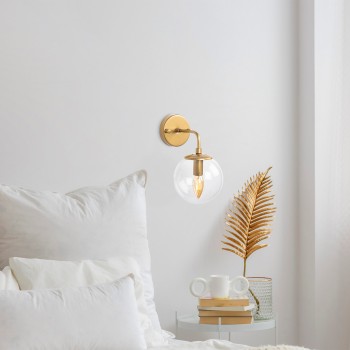 Wall Lamp Horn - 12216 Gold