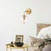 Opviq Wall Lamp Horn - 12216 Gold