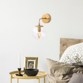 Wall Lamp Horn - 12216 Gold