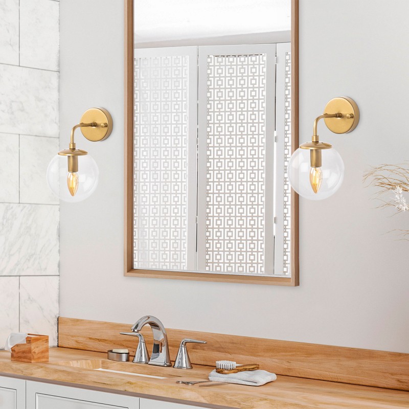 Opviq Wall Lamp Horn - 12216 Gold