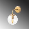 Opviq Wall Lamp Horn - 12216 Gold