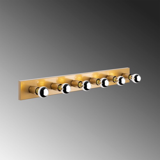 Wall Lamp Mirro - 12237 Gold Wall Lamp Mirro - 12237 Gold