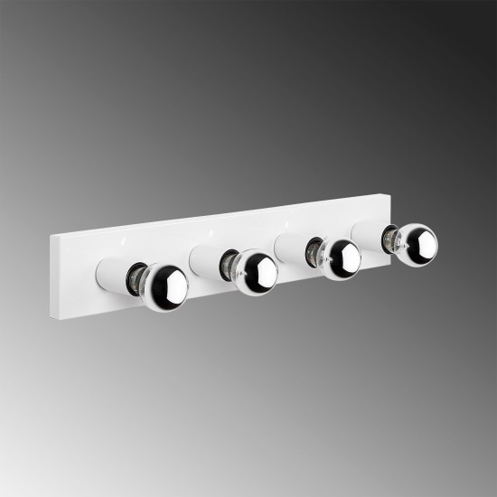 Wall Lamp Mirro - 12241 White Wall Lamp Mirro - 12241 White