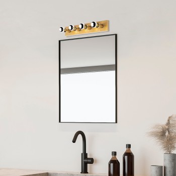 Wall Lamp Mirro - 12242 Gold