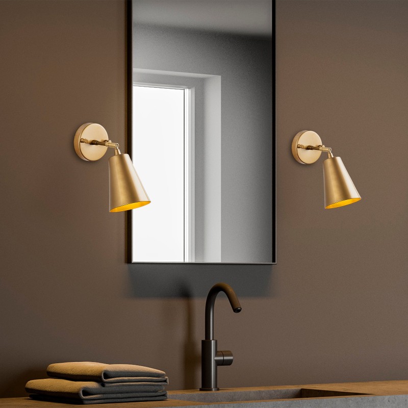 Opviq Wall Lamp Evander - 13190 Gold