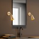 Wall Lamp Evander - 13190 Gold Opviq Wall Lamp Evander - 13190 Gold
