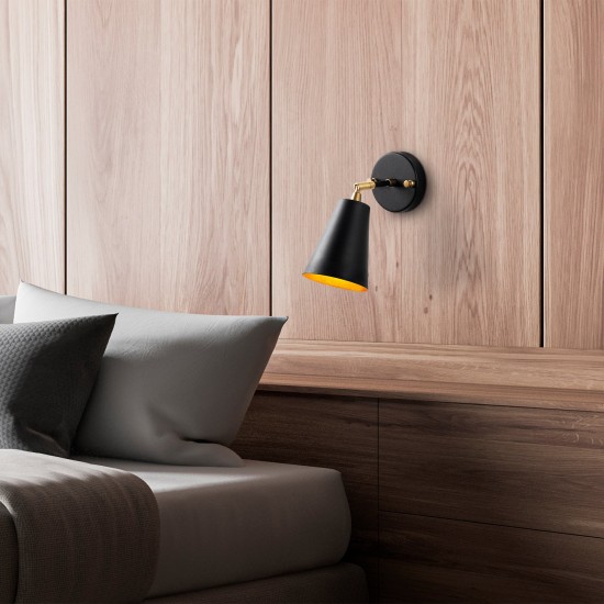 Opviq Wall Lamp Evander - 13191 Black
Gold