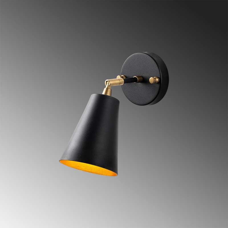 Opviq Wall Lamp Evander - 13191 Black
Gold