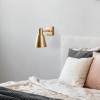 Opviq Wall Lamp Funnel - 13091 Gold