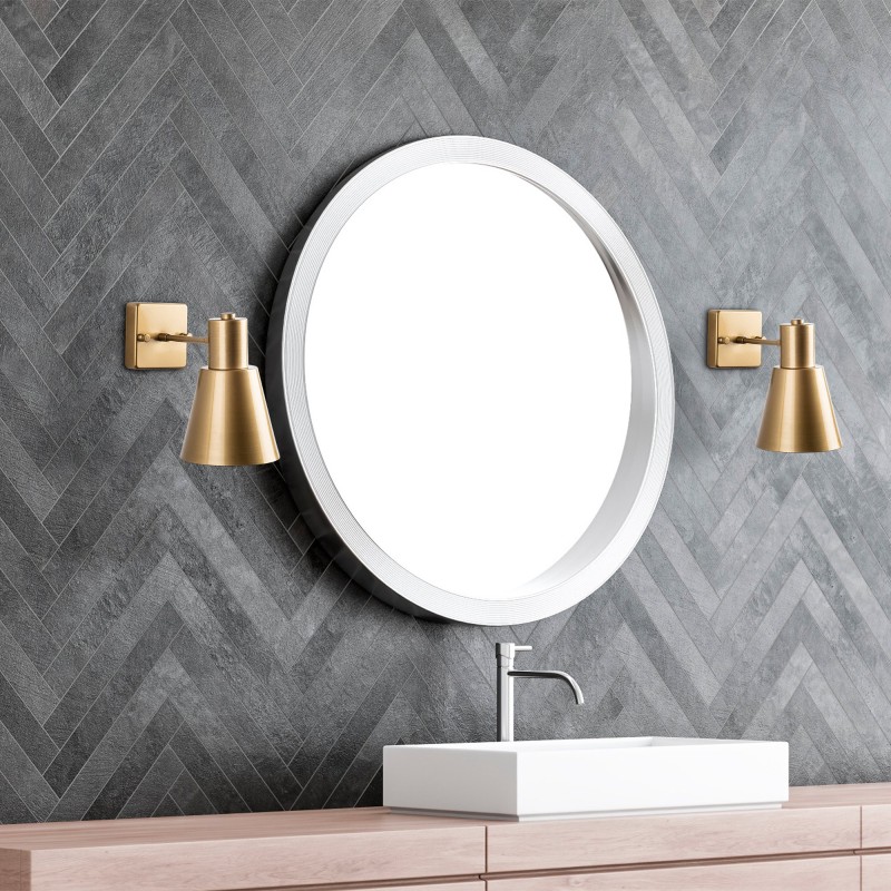 Opviq Wall Lamp Funnel - 13091 Gold