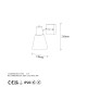 Opviq Wall Lamp Funnel - 13091 Gold