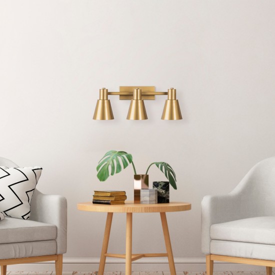 Wall Lamp Funnel - 13095 Gold