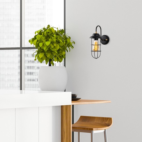 Wall Lamp Mahoni - 13205 Black
Gold Wall Lamp Mahoni - 13205 Black
Gold