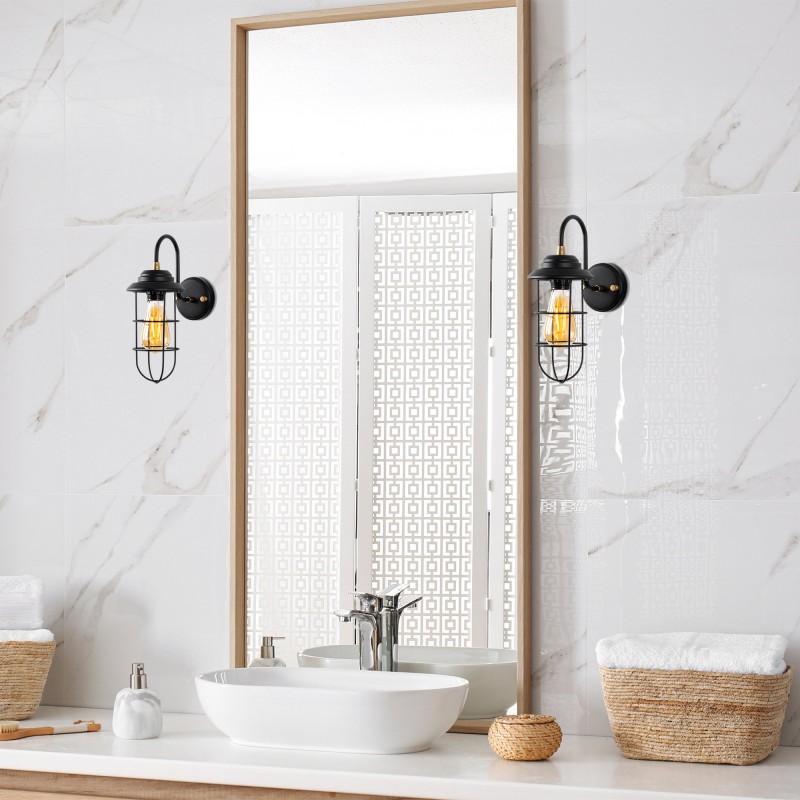 Wall Lamp Mahoni - 13205 Black
Gold