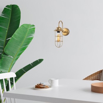 Wall Lamp Mahoni - 13206 Gold