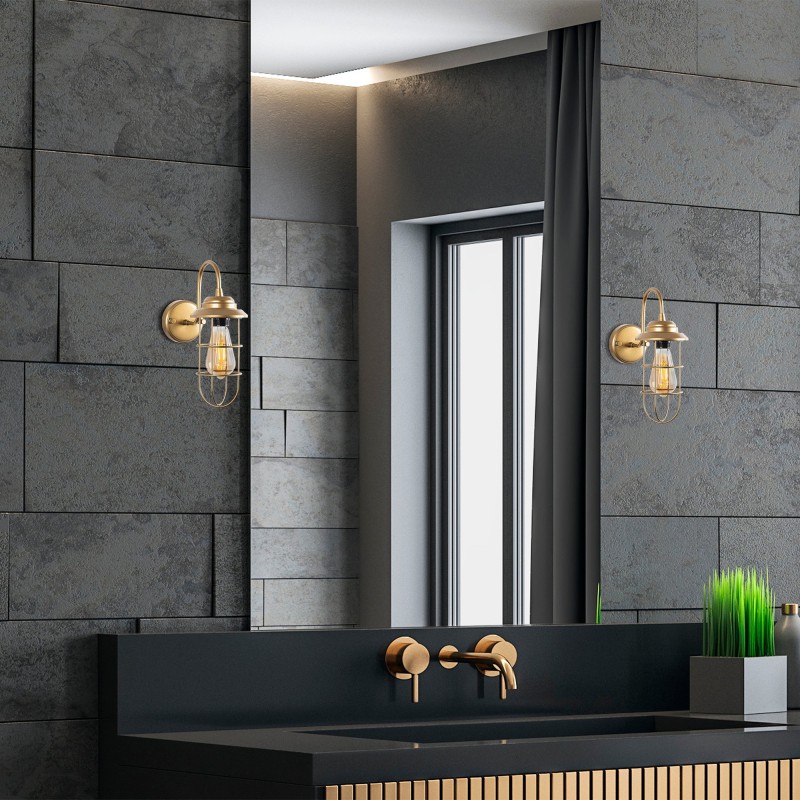Wall Lamp Mahoni - 13206 Gold
