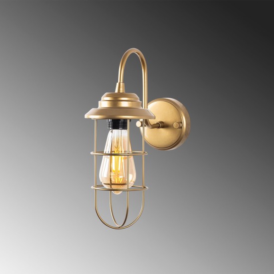 Wall Lamp Mahoni - 13206 Gold Wall Lamp Mahoni - 13206 Gold