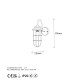 Wall Lamp Mahoni - 13206 Gold Wall Lamp Mahoni - 13206 Gold