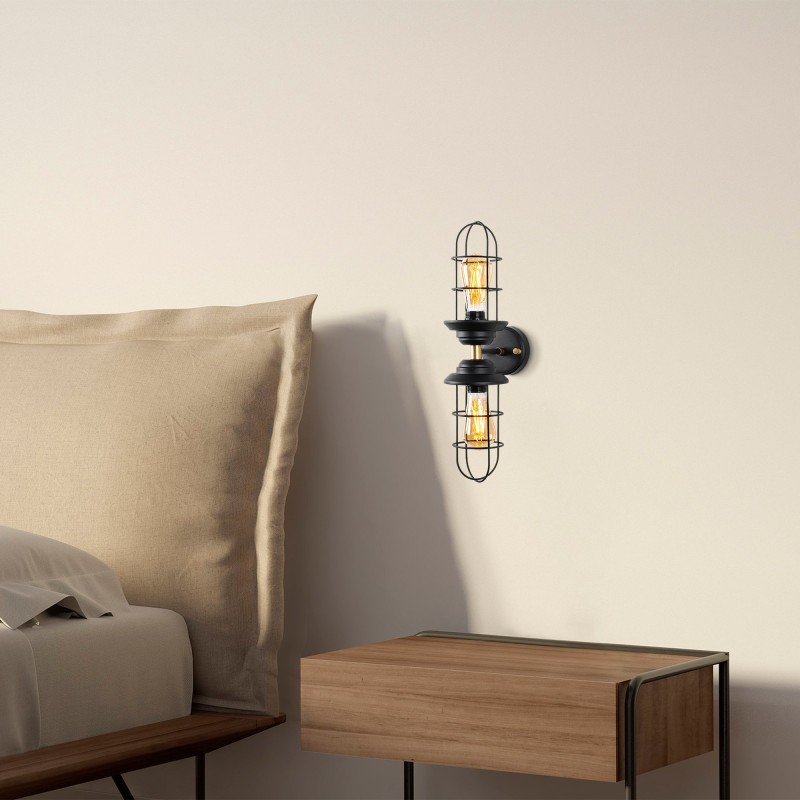 Wall Lamp Mahoni - 13207 Black
Gold