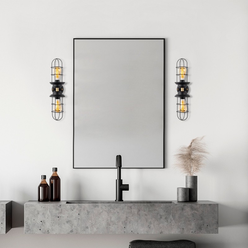 Wall Lamp Mahoni - 13207 Black
Gold