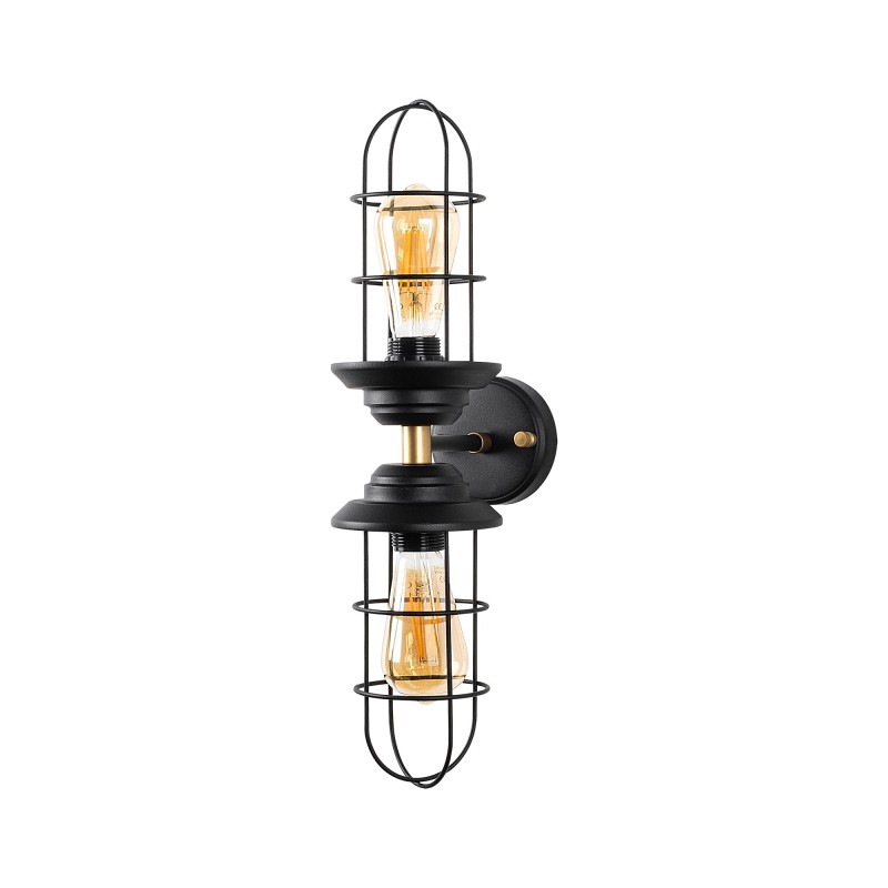 Wall Lamp Mahoni - 13207 Black
Gold