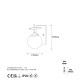Wall Lamp Zahar - 13111 Gold Wall Lamp Zahar - 13111 Gold