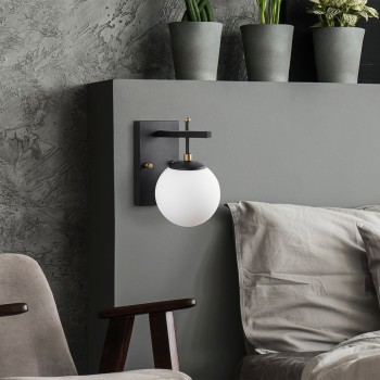 Wall Lamp Zahar - 13113 Black
Antique
White