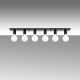 Chandelier Mirro - 12225 Black
White Opviq Chandelier Mirro - 12225 Black
White