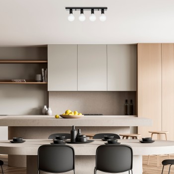 Chandelier Mirro - 12230 Black
White