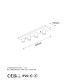 Opviq Chandelier Mirro - 12230 Black
White