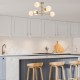 Opviq Chandelier Arge - 10173 Gold