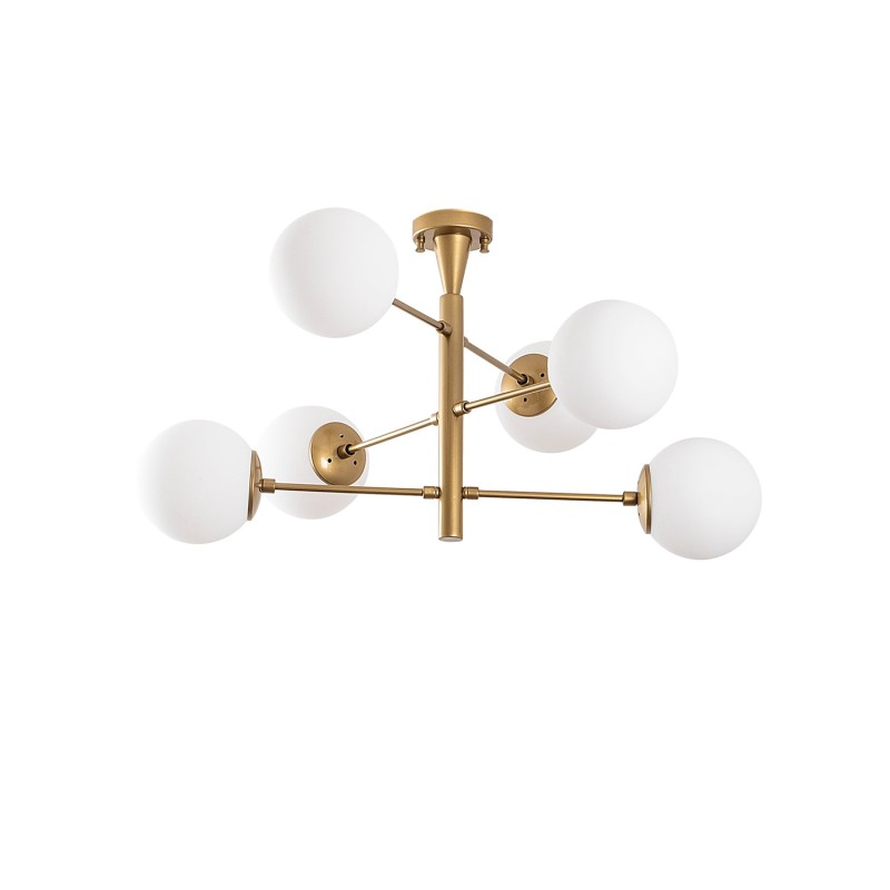 Opviq Chandelier Arge - 10173 Gold
