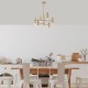 Chandelier Gharib - 13267 Gold Opviq Chandelier Gharib - 13267 Gold