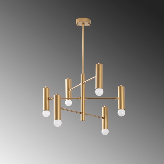 Chandelier Gharib - 13267 Gold Opviq Chandelier Gharib - 13267 Gold