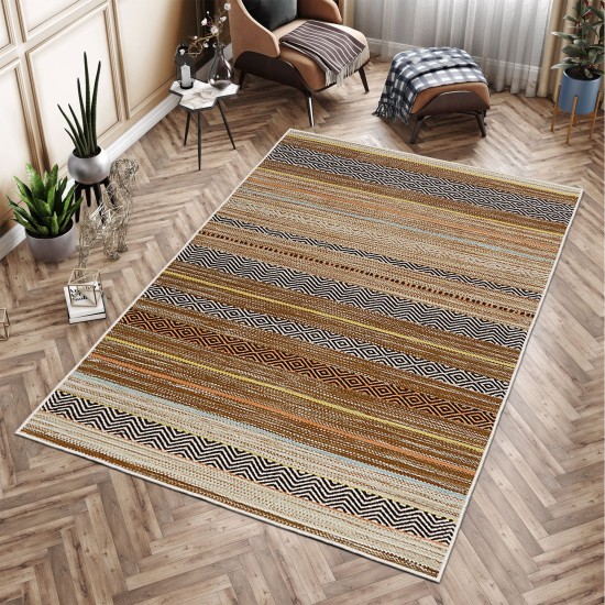 Conceptum Hypnose Carpet (50 x 80) Wookece254 Multicolor