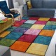 Conceptum Hypnose Carpet (140 x 200) Renkli Kare Multicolor