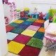 Conceptum Hypnose Carpet (140 x 200) Renkli Kare Multicolor
