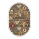 Carpet (160 x 230) Mu176 - Coffee (Oval) Coffee Carpet (160 x 230) Mu176 - Coffee (Oval) Coffee