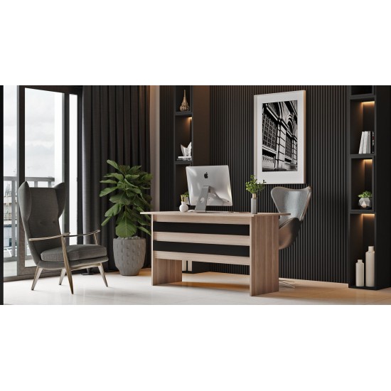 Study Desk Vo1-Ob Oak
Black