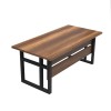 Hanah Home Study Desk Mn01-Ba Walnut