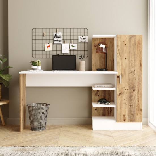 Hanah Home Study Desk Ct2-Aw Atlantic Pine
White