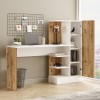Hanah Home Study Desk Ct2-Aw Atlantic Pine
White