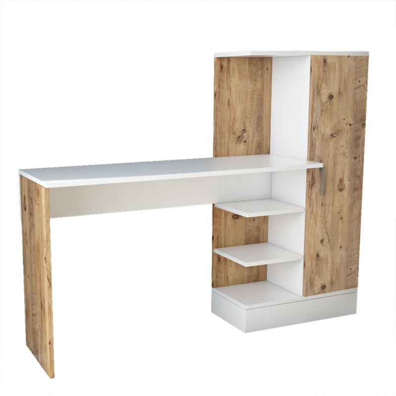 Hanah Home Study Desk Ct2-Aw Atlantic Pine
White